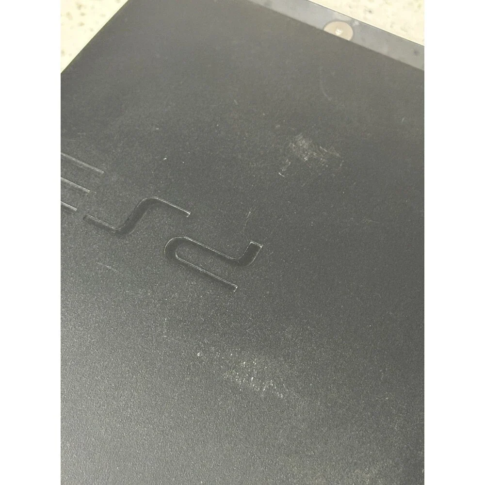 Sony PlayStation 3 PS3 CECH-2001a Console W/1 Controller Cords Games TESTED